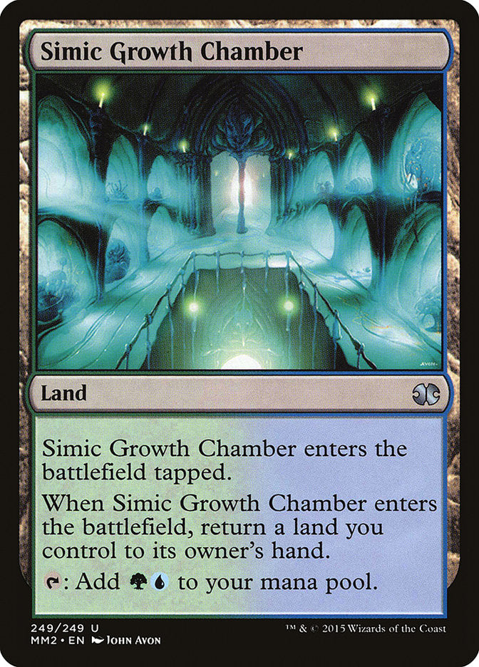 Simic Growth Chamber [Modern Masters 2015] | A1Comics