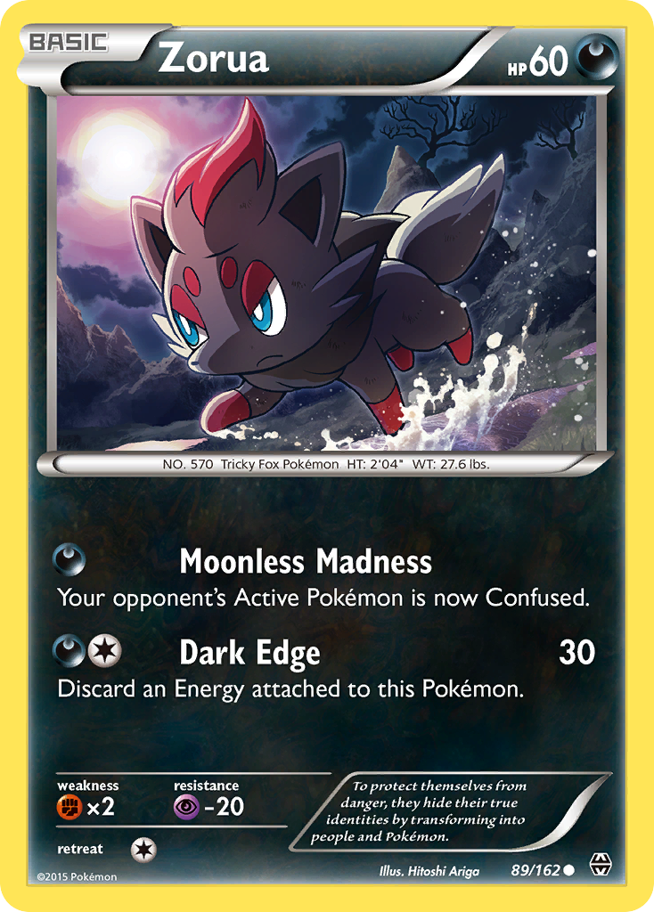 Zorua (89/162) [XY: BREAKthrough] | A1Comics