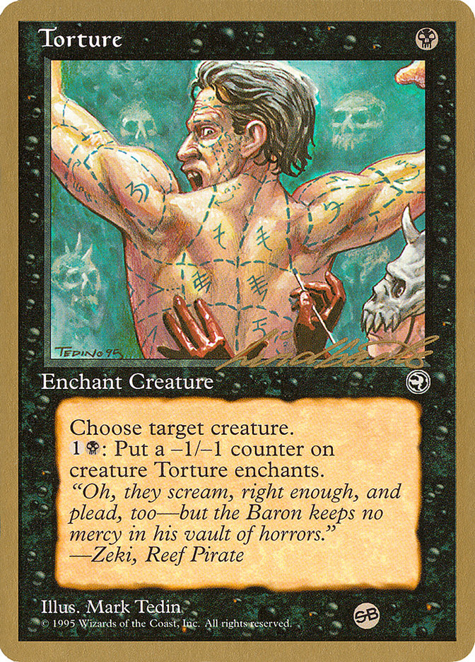 Torture (Leon Lindback) (SB) [Pro Tour Collector Set] | A1Comics