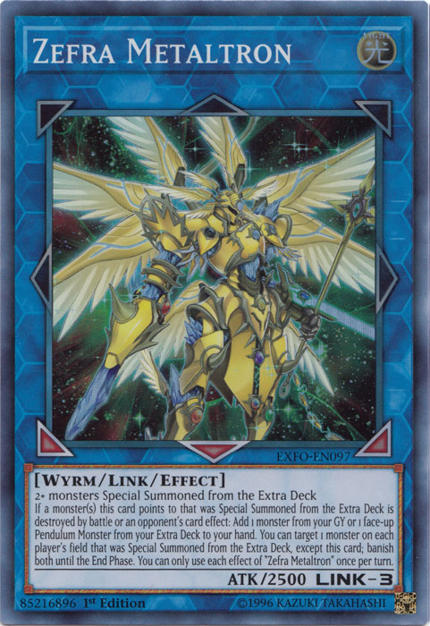 Zefra Metaltron [EXFO-EN097] Super Rare | A1Comics