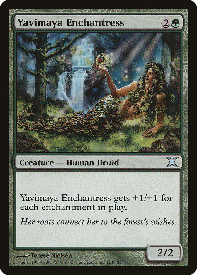 Yavimaya Enchantress [Tenth Edition] | A1Comics