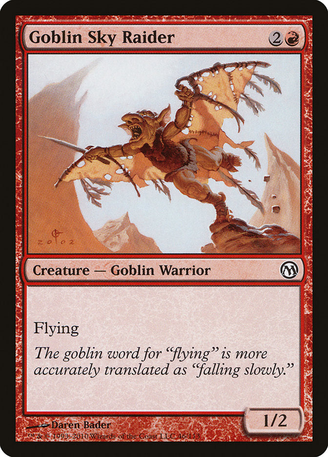 Goblin Sky Raider [Duels of the Planeswalkers] | A1Comics