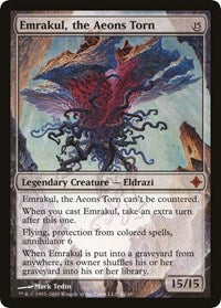 Emrakul, the Aeons Torn (Rise of the Eldrazi) [Oversize Cards] | A1Comics