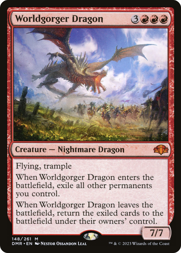 Worldgorger Dragon [Dominaria Remastered] | A1Comics