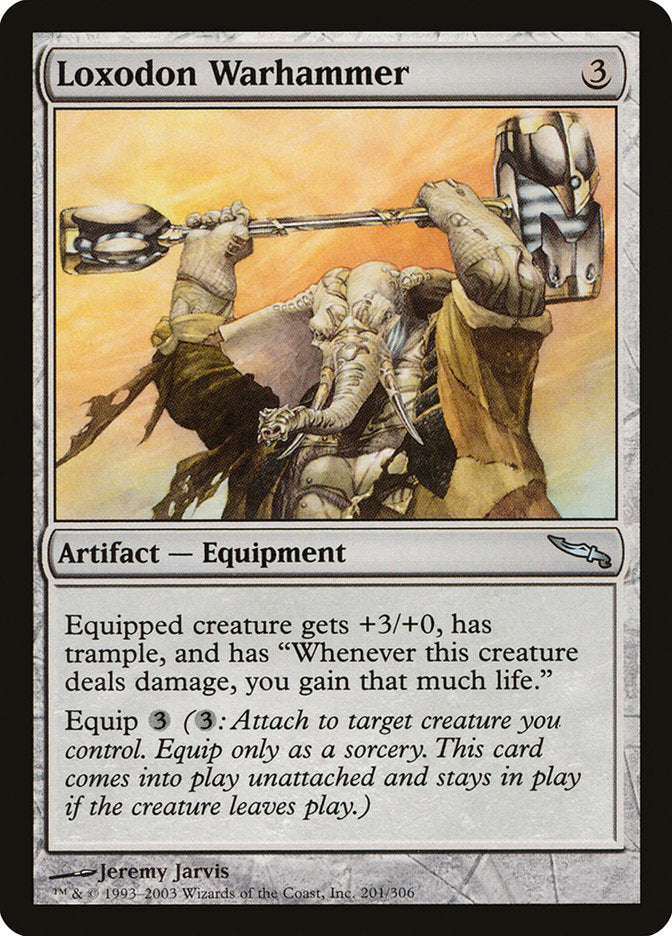 Loxodon Warhammer [Mirrodin] | A1Comics