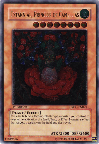 Tytannial, Princess of Camellias (UTR) [CSOC-EN029] Ultimate Rare | A1Comics