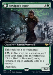 Howlpack Piper // Wildsong Howler (Extended Art) [Innistrad: Crimson Vow] | A1Comics