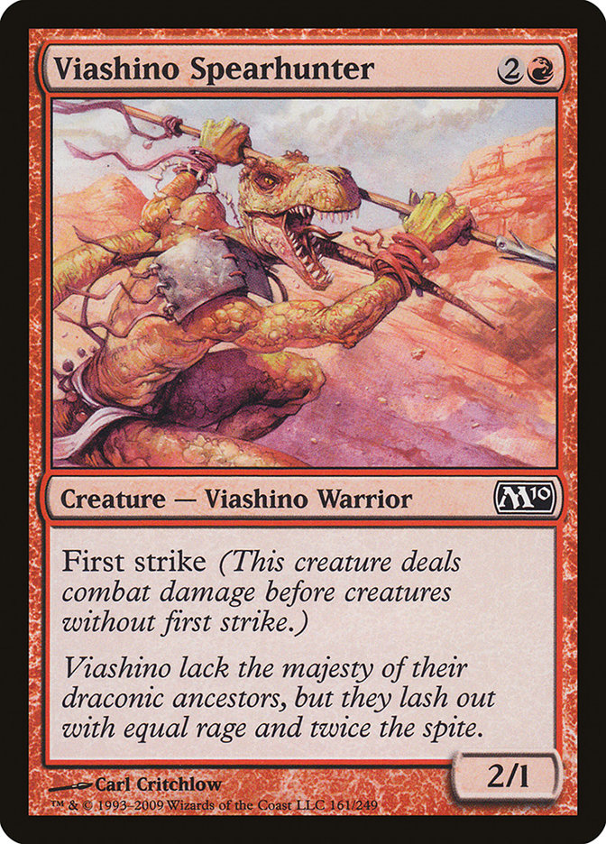 Viashino Spearhunter [Magic 2010] | A1Comics