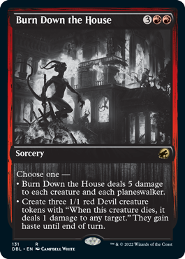 Burn Down the House [Innistrad: Double Feature] | A1Comics