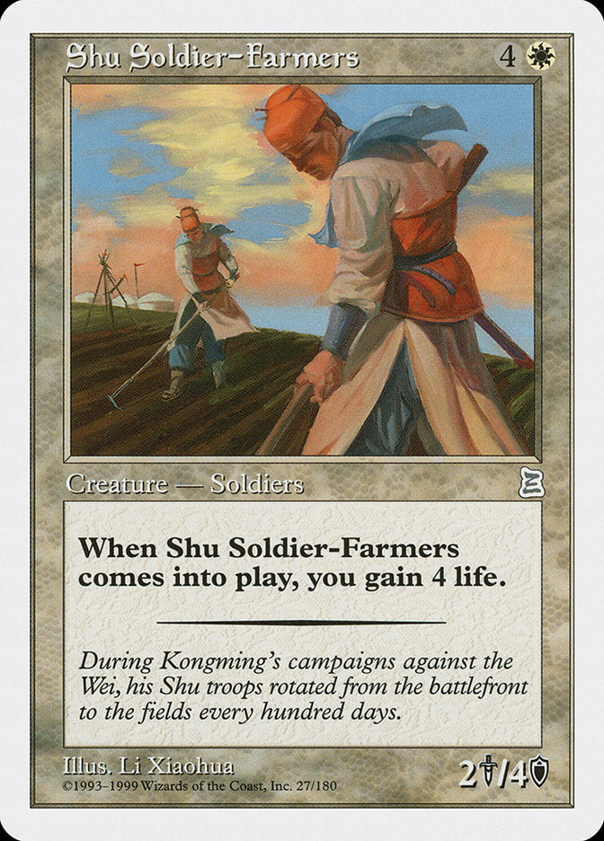 Shu Soldier-Farmers [Portal Three Kingdoms] | A1Comics