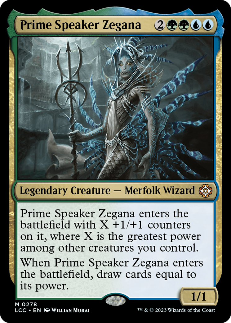 Prime Speaker Zegana [The Lost Caverns of Ixalan Commander] | A1Comics