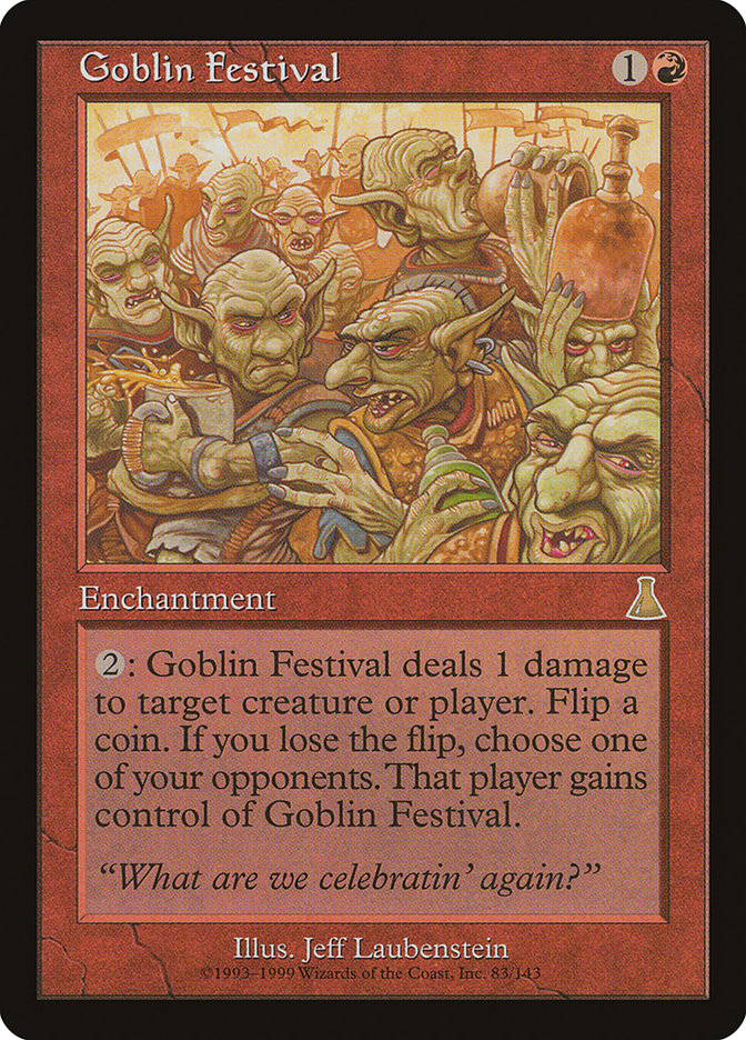 Goblin Festival [Urza's Destiny] | A1Comics