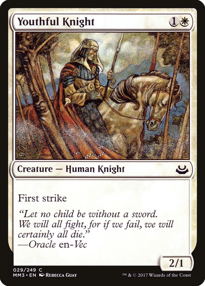 Youthful Knight [Modern Masters 2017] | A1Comics