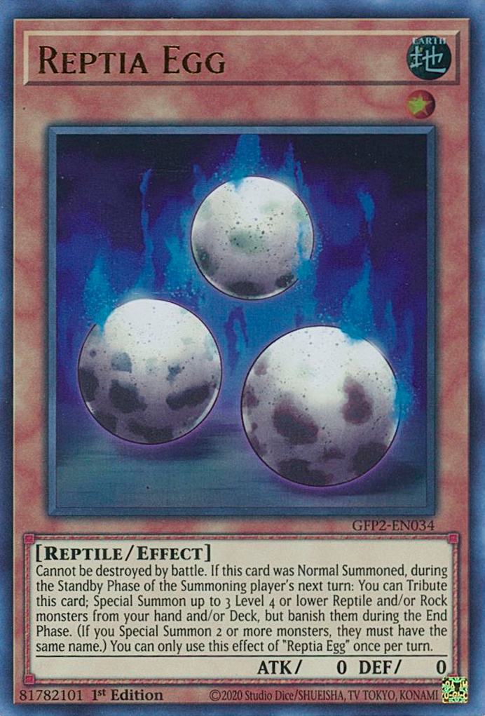 Reptia Egg [GFP2-EN034] Ultra Rare | A1Comics