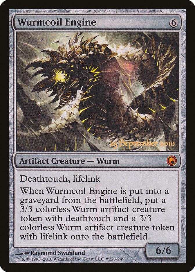 Wurmcoil Engine [Scars of Mirrodin Prerelease Promos] | A1Comics