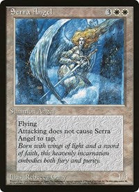 Serra Angel [alternate art] (Oversized) [Oversize Cards] | A1Comics