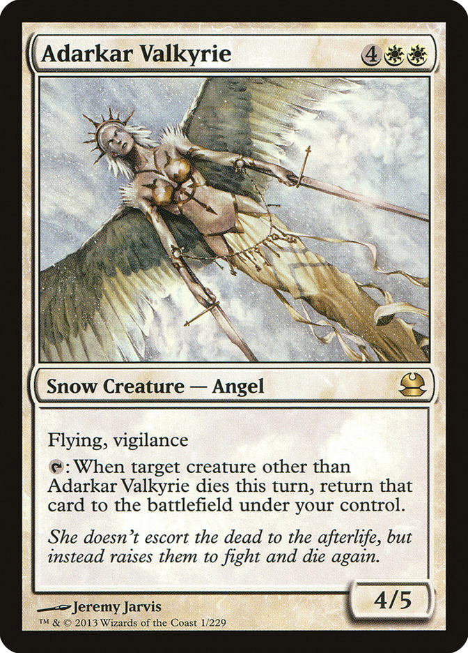 Adarkar Valkyrie [Modern Masters] | A1Comics