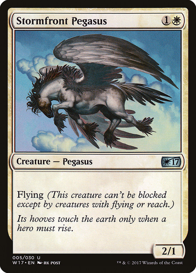 Stormfront Pegasus [Welcome Deck 2017] | A1Comics