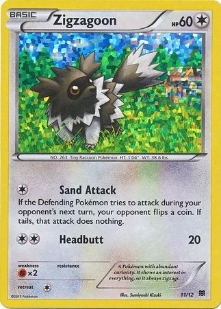 Zigzagoon (11/12) [McDonald's Promos: 2015 Collection] | A1Comics