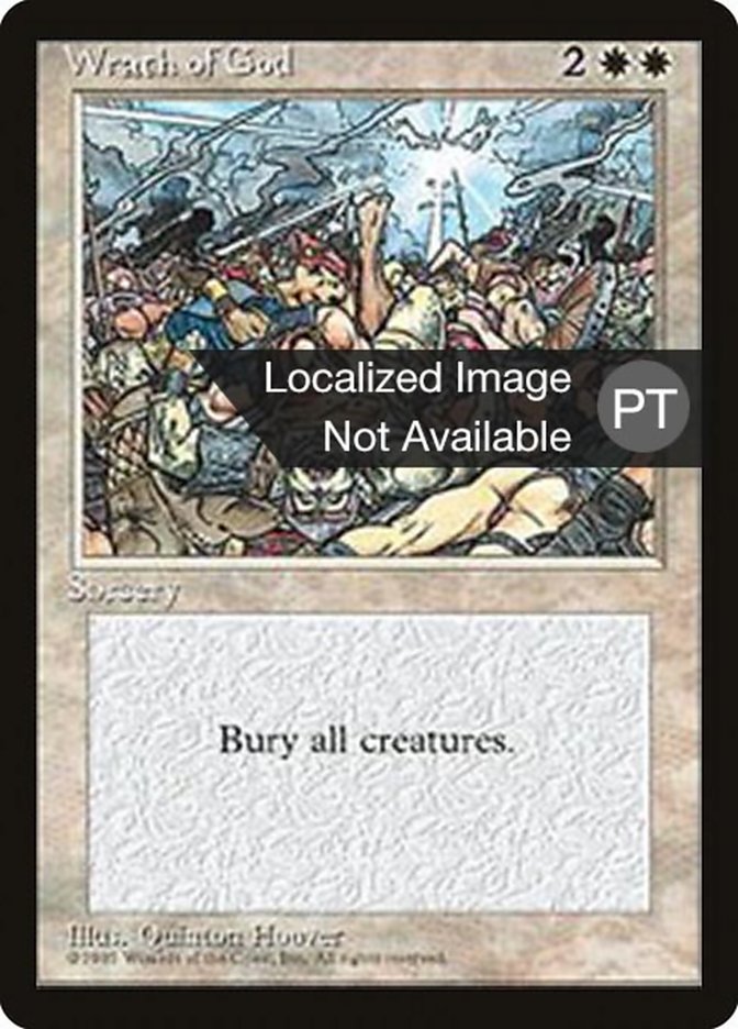 Wrath of God [Fourth Edition (Foreign Black Border)] | A1Comics