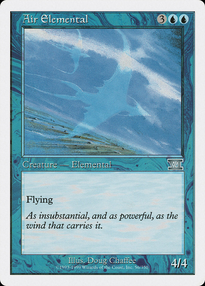 Air Elemental [Classic Sixth Edition] | A1Comics