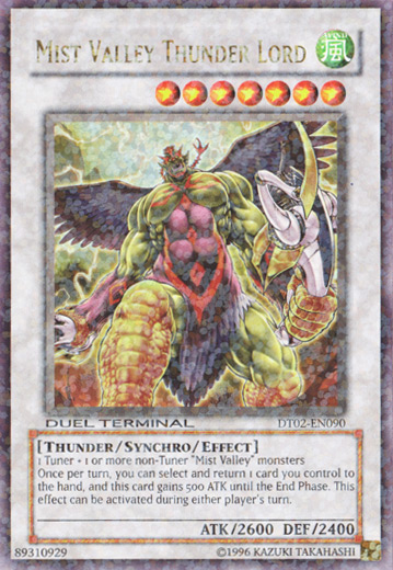 Mist Valley Thunder Lord [DT02-EN090] Ultra Rare | A1Comics