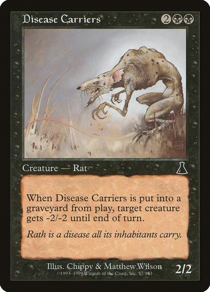 Disease Carriers [Urza's Destiny] | A1Comics