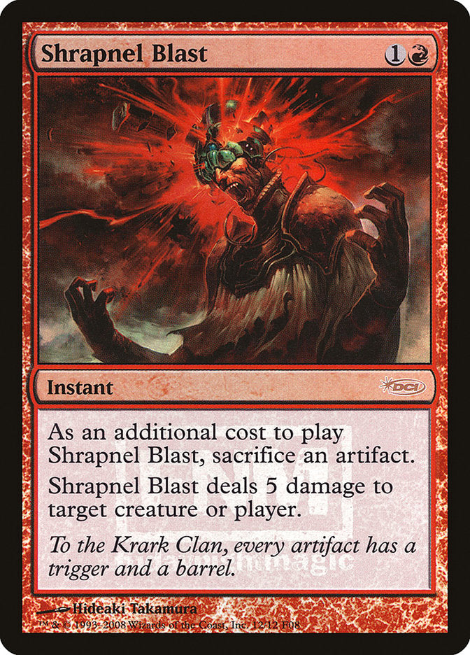 Shrapnel Blast [Friday Night Magic 2008] | A1Comics