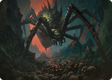 Shelob, Child of Ungoliant Art Card [The Lord of the Rings: Tales of Middle-earth Art Series] | A1Comics