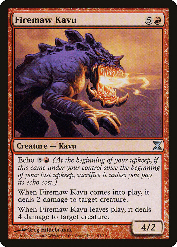 Firemaw Kavu [Time Spiral] | A1Comics