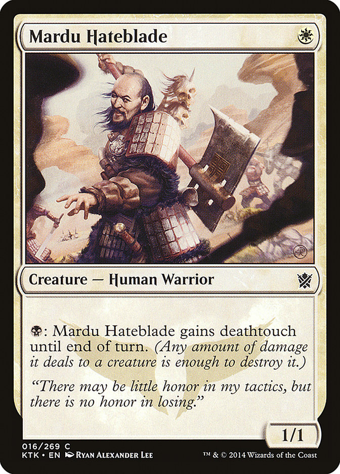 Mardu Hateblade [Khans of Tarkir] | A1Comics