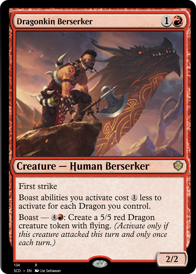 Dragonkin Berserker [Starter Commander Decks] | A1Comics