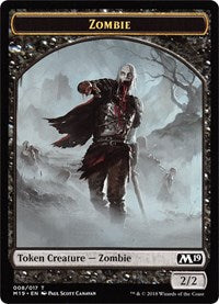 Zombie // Thopter Double-Sided Token (Game Night) [Core Set 2019 Tokens] | A1Comics