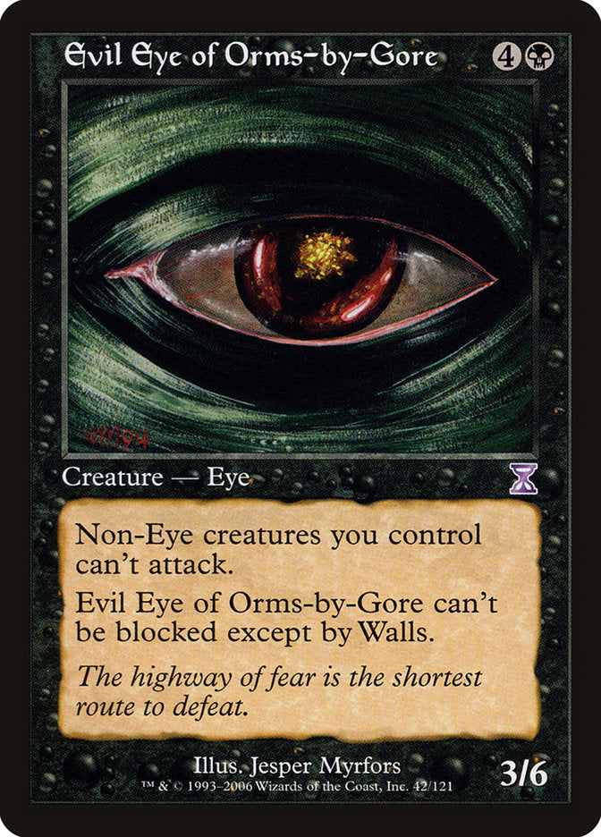 Evil Eye of Orms-by-Gore [Time Spiral Timeshifted] | A1Comics