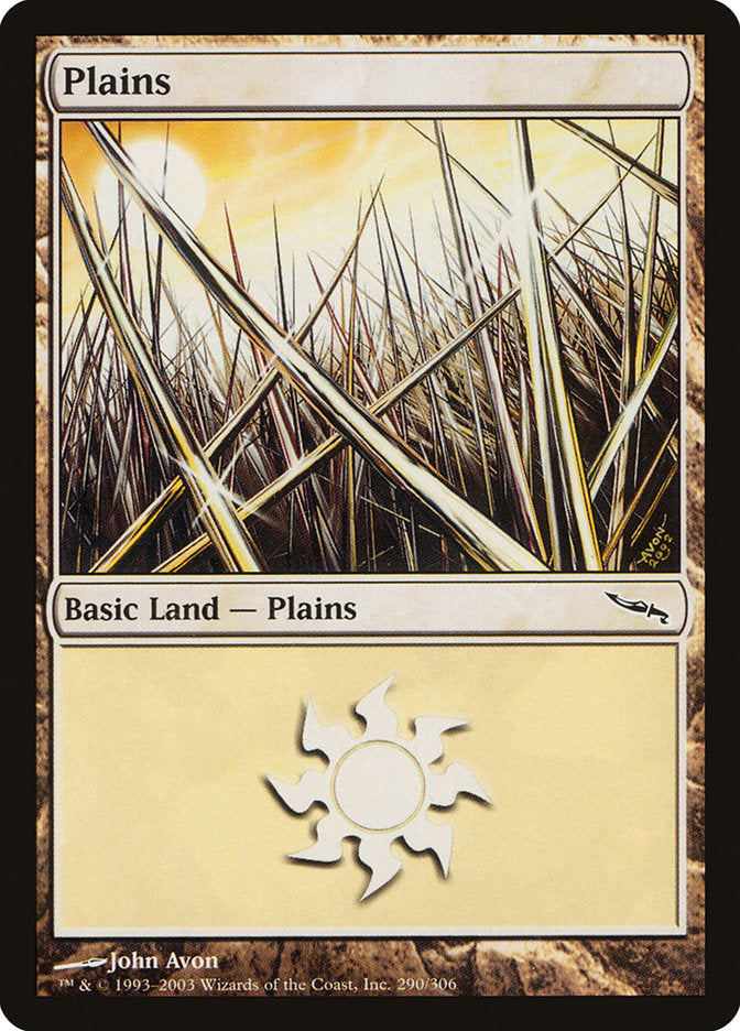 Plains (290) [Mirrodin] | A1Comics