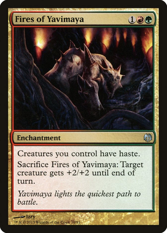 Fires of Yavimaya [Duel Decks: Heroes vs. Monsters] | A1Comics