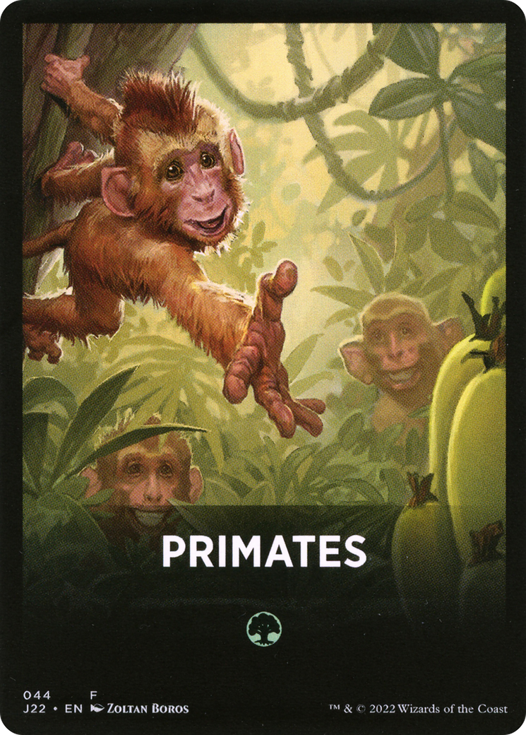 Primates Theme Card [Jumpstart 2022 Front Cards] | A1Comics