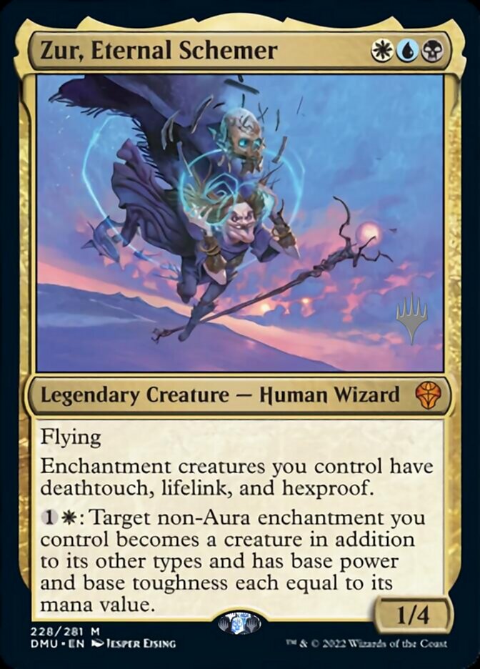 Zur, Eternal Schemer (Promo Pack) [Dominaria United Promos] | A1Comics