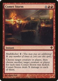 Comet Storm (Oversized) [Oversize Cards] | A1Comics