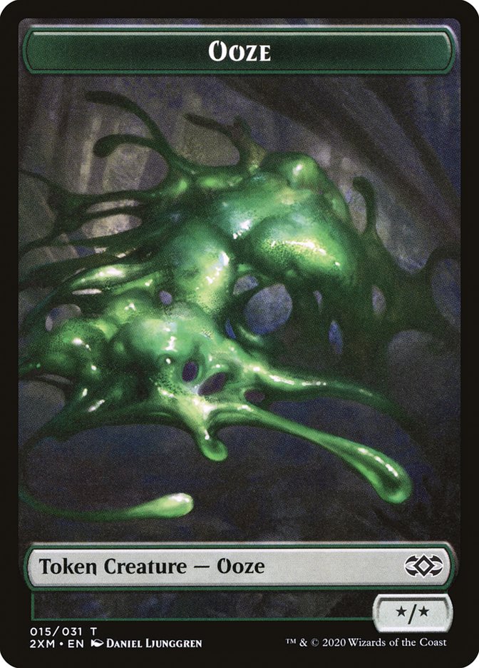 Germ // Ooze Double-Sided Token [Double Masters Tokens] | A1Comics