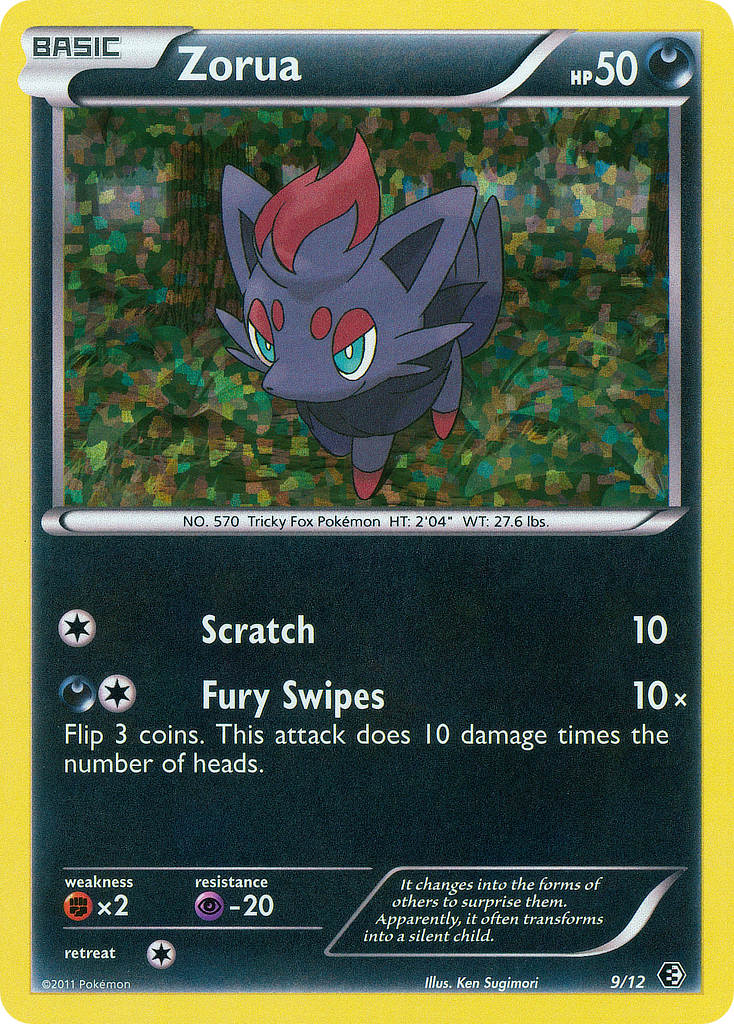 Zorua (9/12) [McDonald's Promos: 2011 Collection] | A1Comics