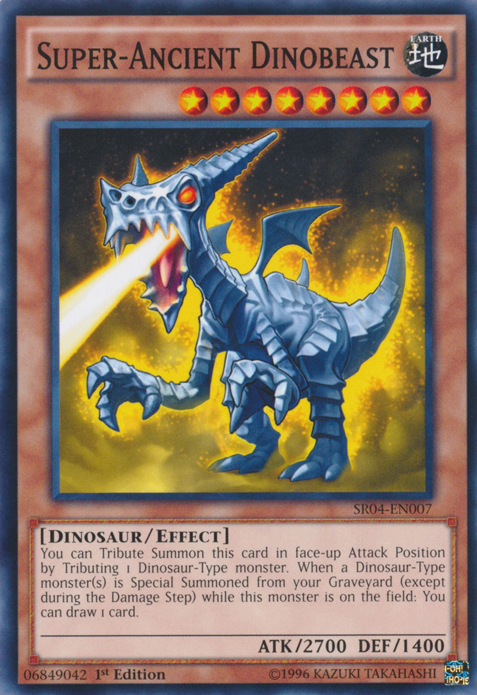 Super-Ancient Dinobeast [SR04-EN007] Common | A1Comics