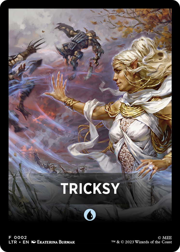 Tricksy Theme Card [The Lord of the Rings: Tales of Middle-Earth Tokens] | A1Comics