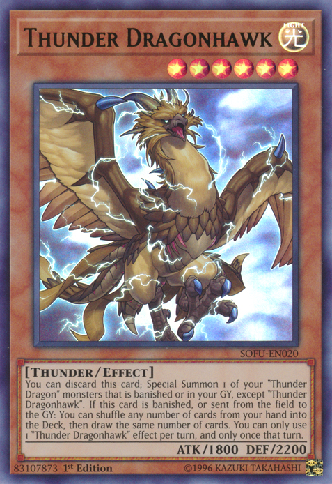 Thunder Dragonhawk [SOFU-EN020] Ultra Rare | A1Comics