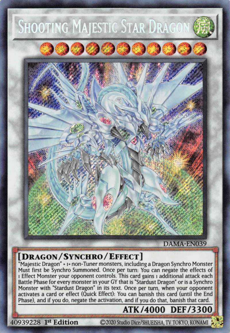 Shooting Majestic Star Dragon [DAMA-EN039] Starlight Rare | A1Comics