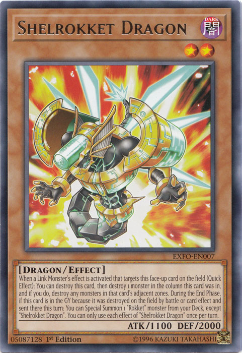 Shelrokket Dragon [EXFO-EN007] Rare | A1Comics