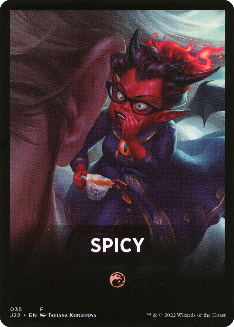 Spicy Theme Card [Jumpstart 2022 Front Cards] | A1Comics