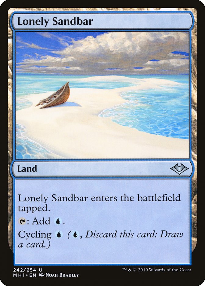 Lonely Sandbar [Modern Horizons] | A1Comics