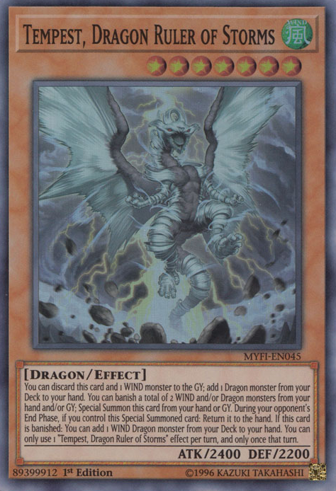 Tempest, Dragon Ruler of Storms [MYFI-EN045] Super Rare | A1Comics