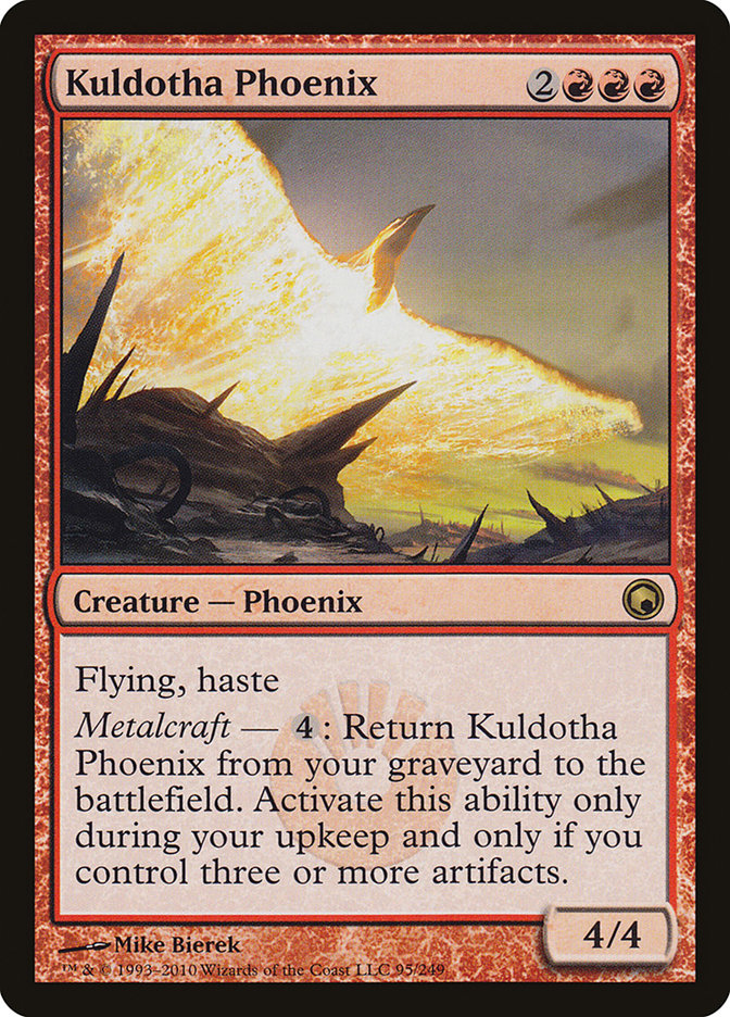 Kuldotha Phoenix [Scars of Mirrodin] | A1Comics